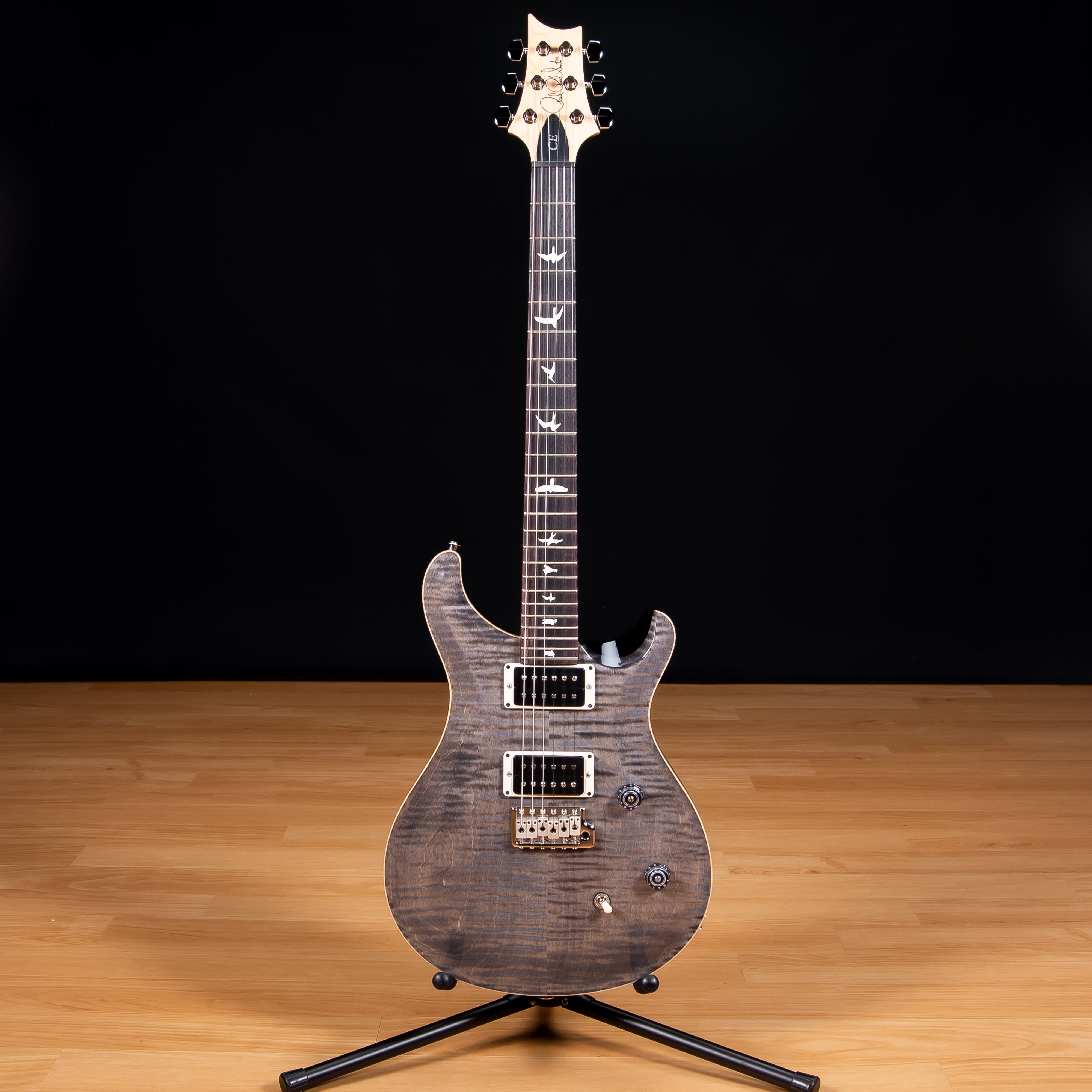 PRS CE 24 Electric Guitar - Faded Gray Black SN 0374374