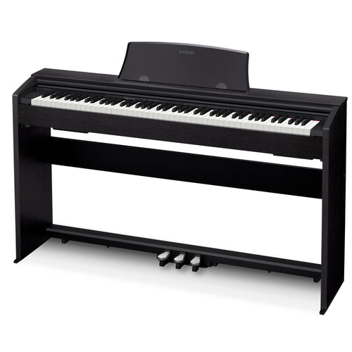 Casio Privia PX-765 Digital Piano - Black - catalog angle view 2