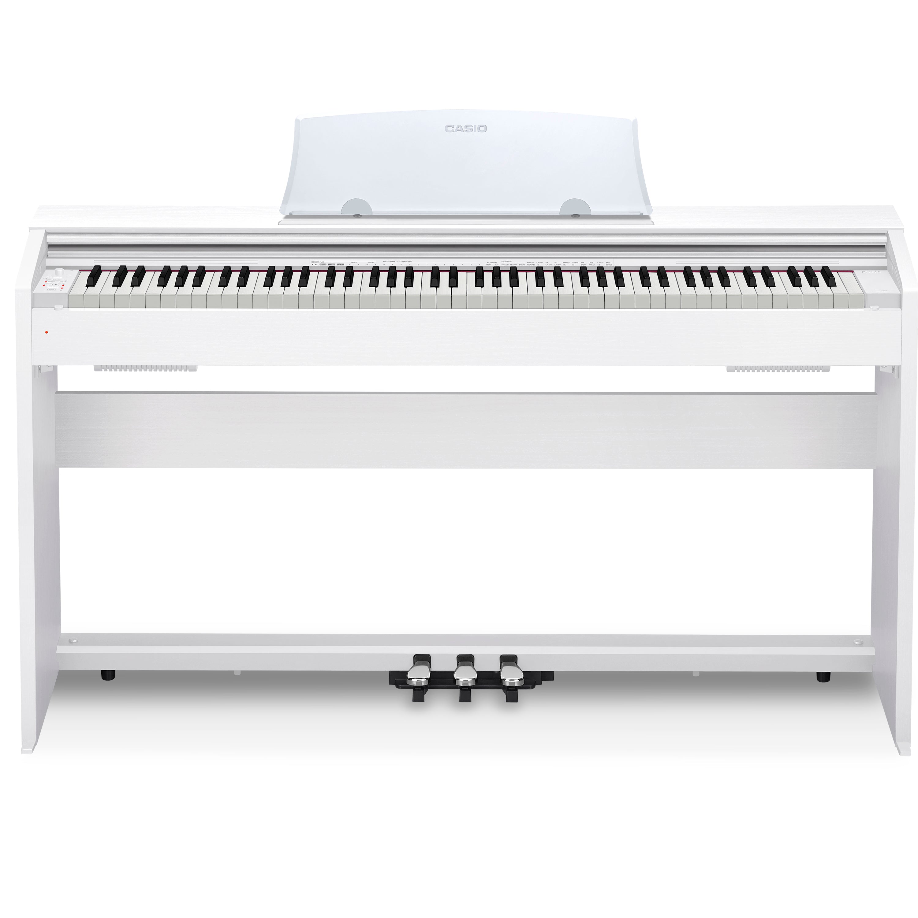 Casio Privia PX-770 Digital Piano - White HOME ESSENTIALS BUNDLE