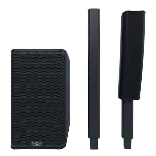 QSC KC12BK 3-Way Column Speaker System - Black, View 2