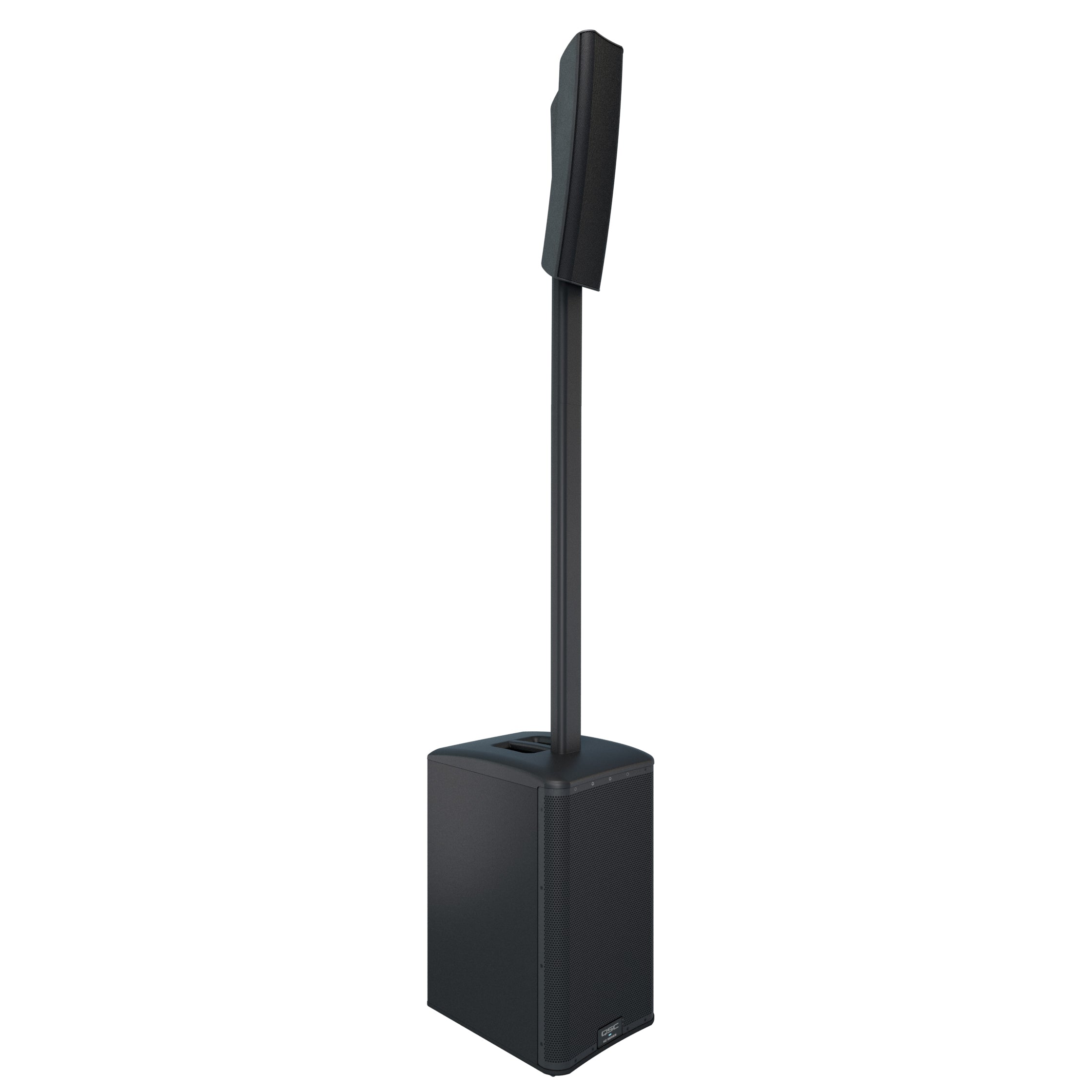 QSC KC12BK 3-Way Column Speaker System - Black, View 1