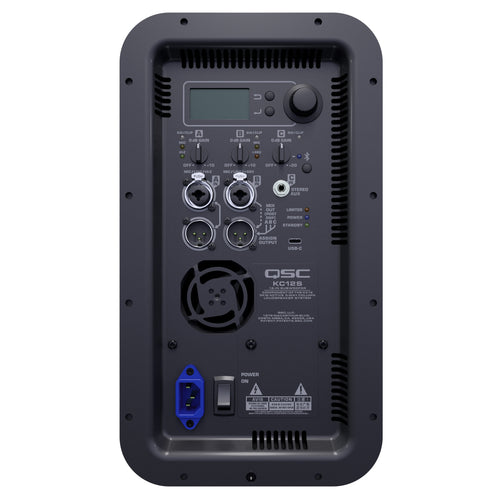 QSC KC12 3-Way Column Speaker System - White, View 3