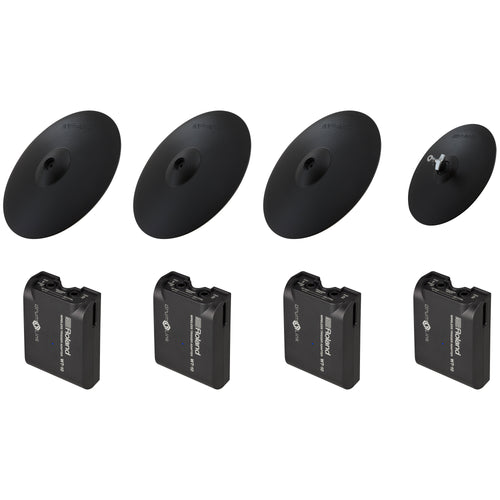 Roland 4CY-4WT-01 DrumLink Cymbal Pack with WT-10