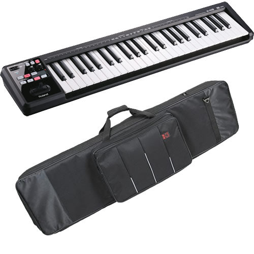 Roland A-49 MIDI Controller Keyboard - Black PERFORMER PAK – Kraft 