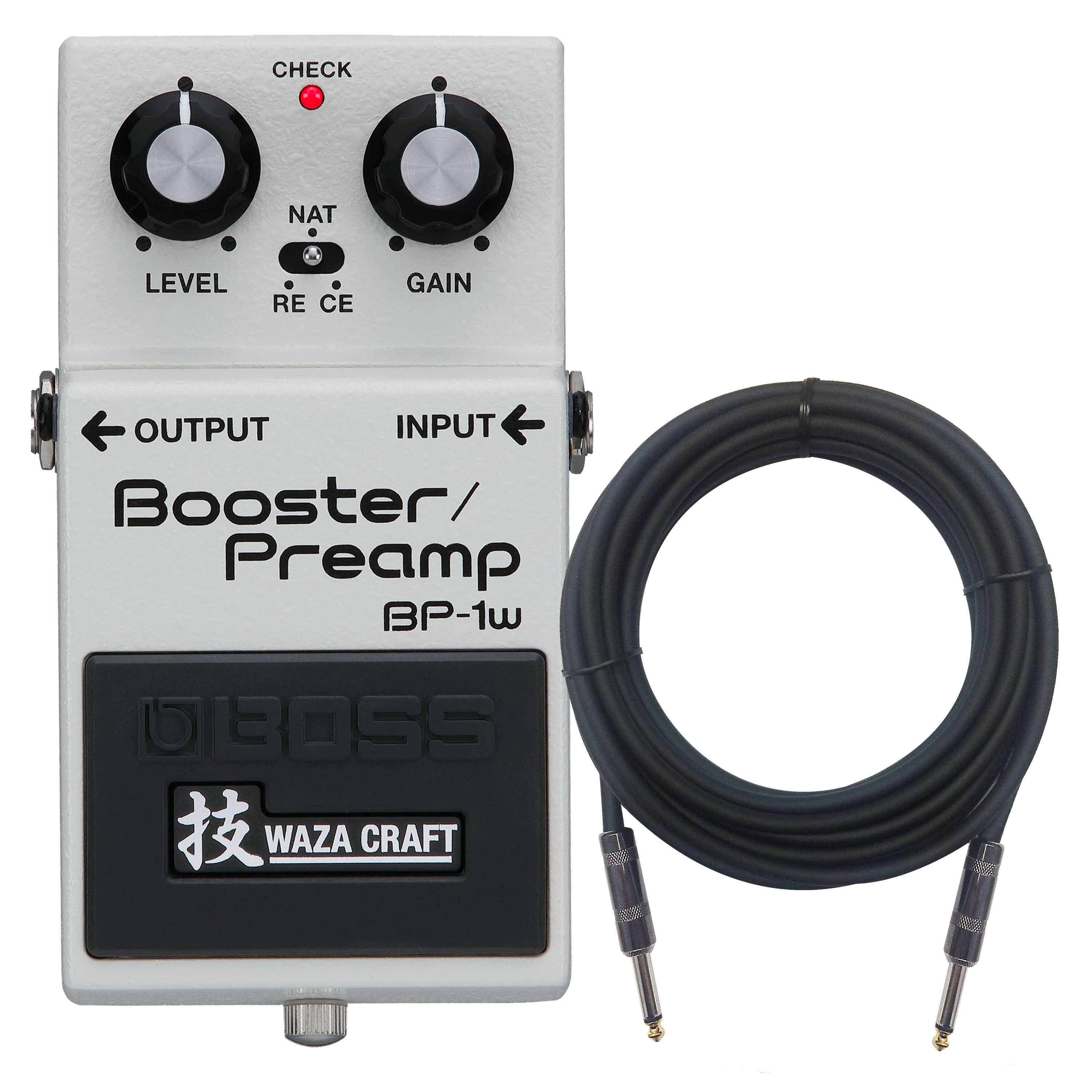 Boss WAZA BP-1W Booster/Preamp Pedal CABLE KIT – Kraft Music