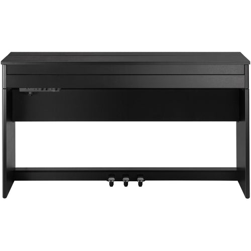 Roland DP603 Digital Piano - Contemporary Black - front view closed