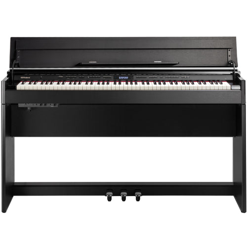 Roland DP603 Digital Piano - Contemporary Black - front view