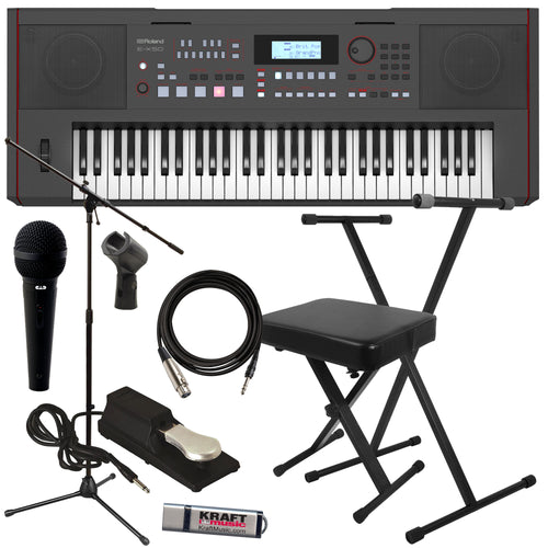 Roland E-X50 Arranger Keyboard STUDIO RIG
