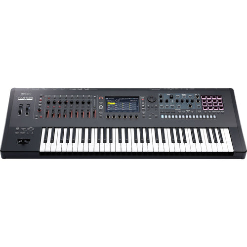 Roland Fantom 6 EX Workstation Keyboard View 3