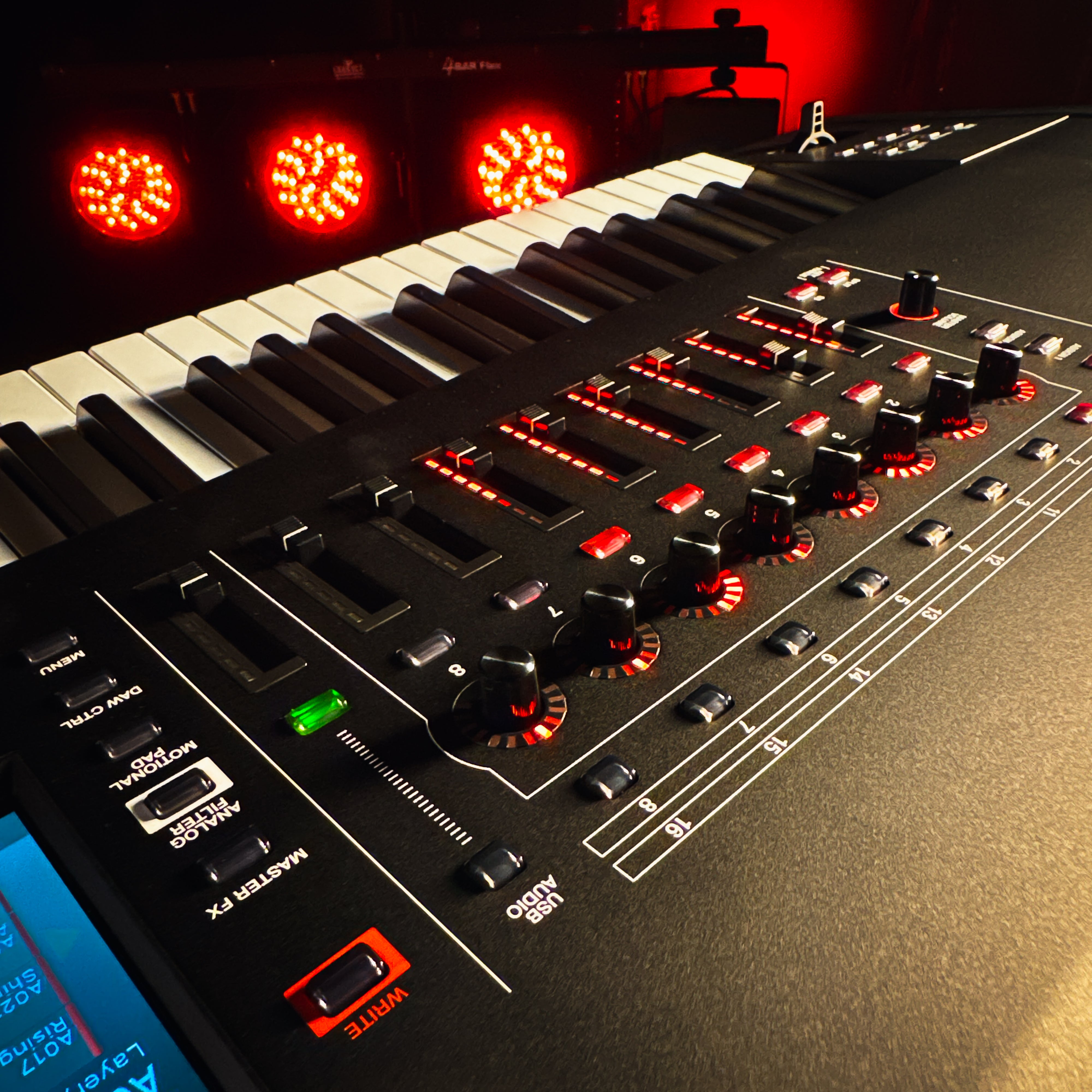 Roland Fantom 8 EX Workstation Keyboard View 2