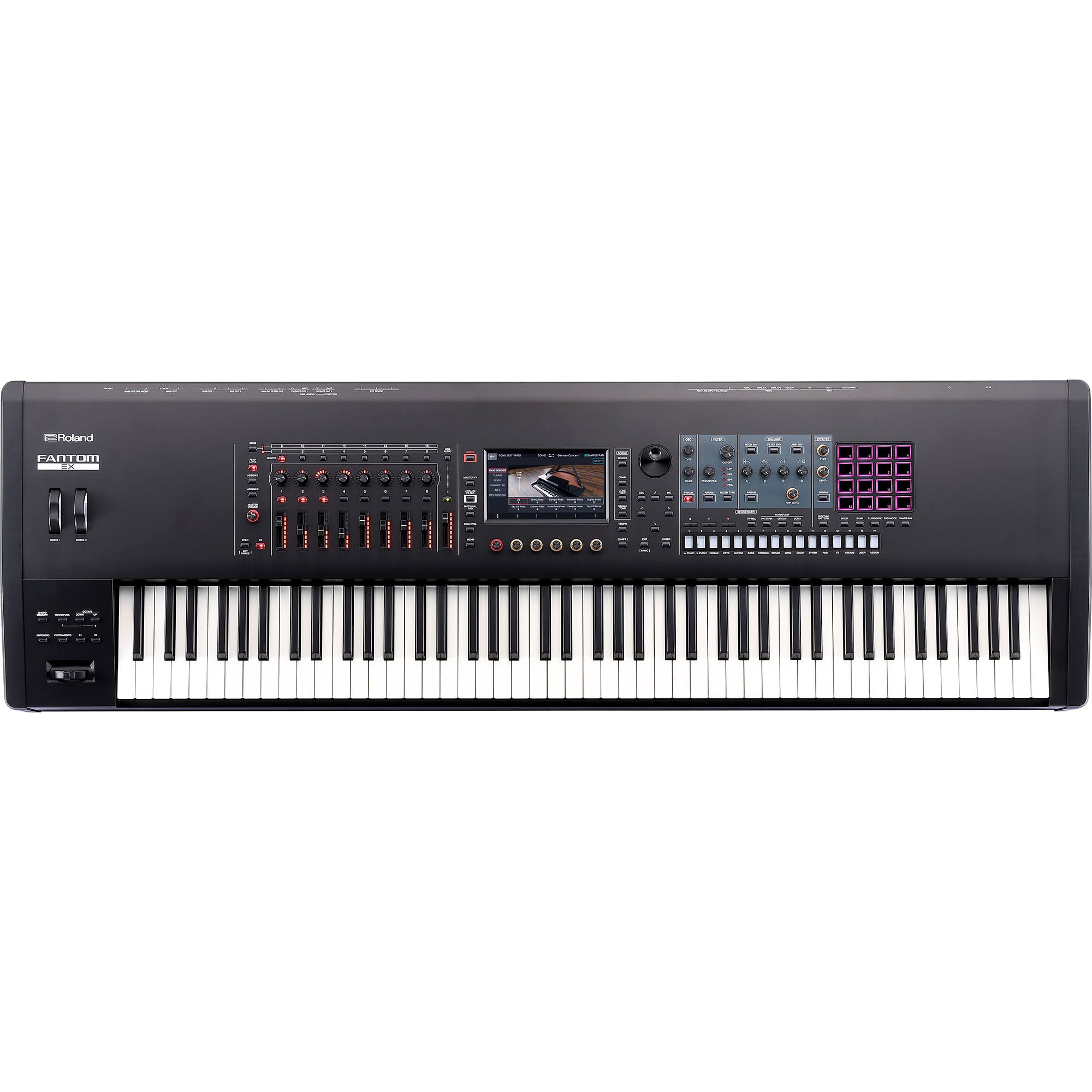 Roland Fantom 8 EX Workstation Keyboard View 1