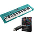 Roland GoKeys 3 Music Creation Keyboard - Turquoise CLOUD CONNECT BUNDLE