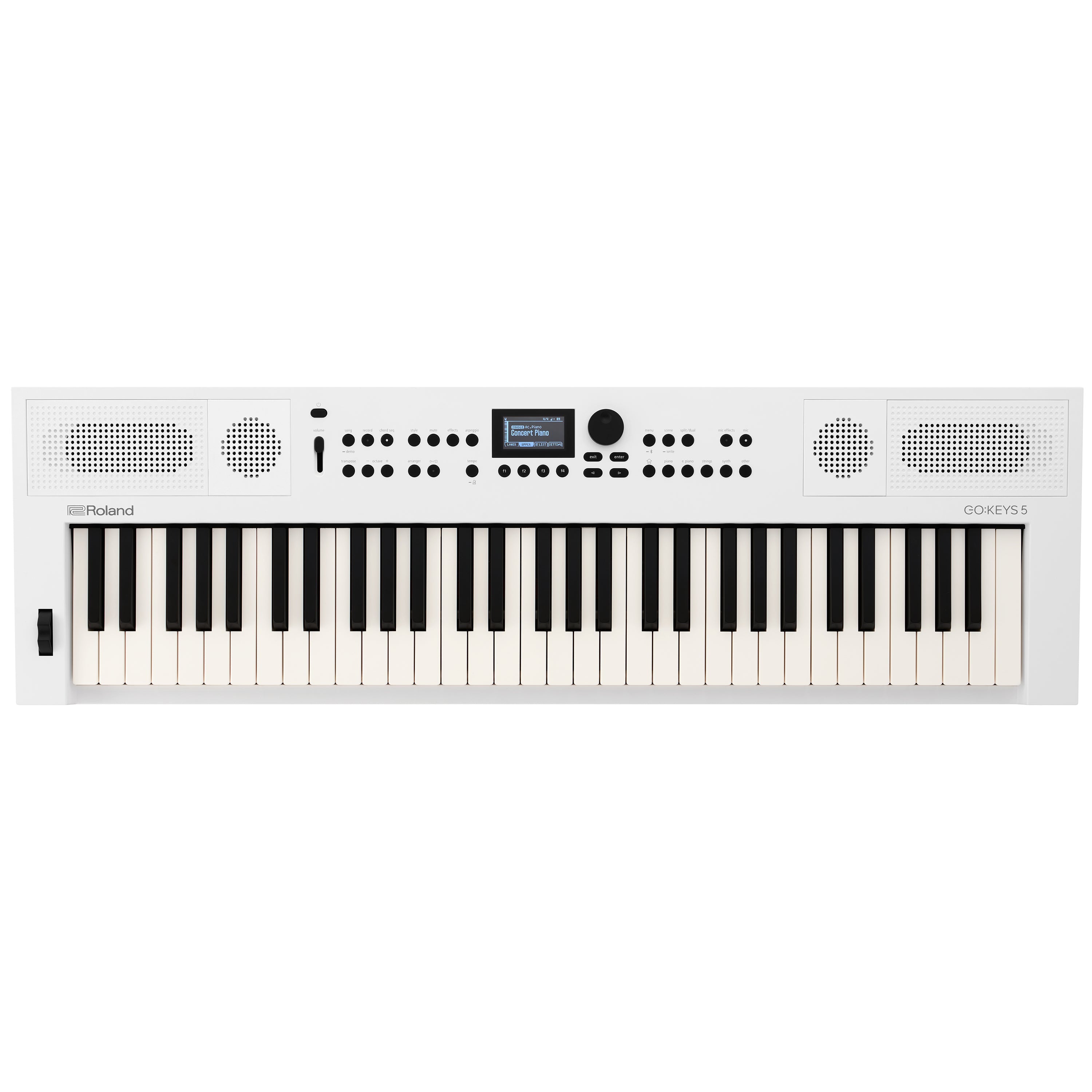 Roland GoKeys 5 Music Creation Keyboard - White CLOUD CONNECT
