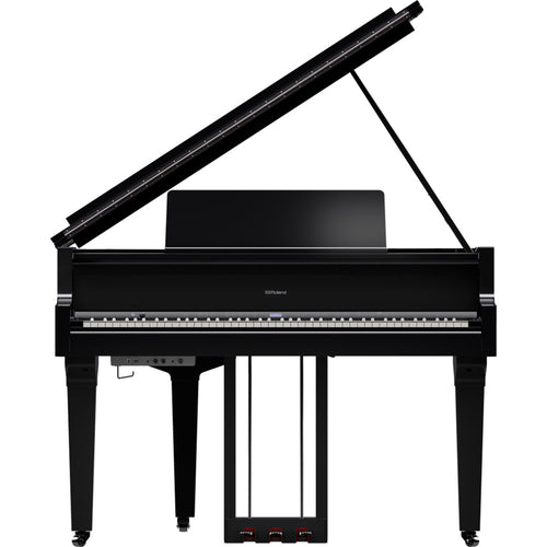 Roland GP-9 Digital Grand Piano - Polished Ebony - View 2