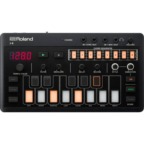 Roland Aira Compact J-6 Chord Synthesizer View 1