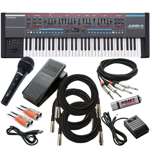 Roland Juno-X 61-Key Programmable Polyphonic Synthesizer CABLE KIT