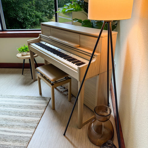 Roland LX-5 Digital Piano with Bench - Light Oak - View 18