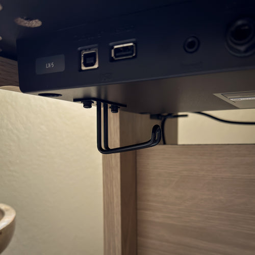 Roland LX-5 Digital Piano with Bench - Light Oak - View 21