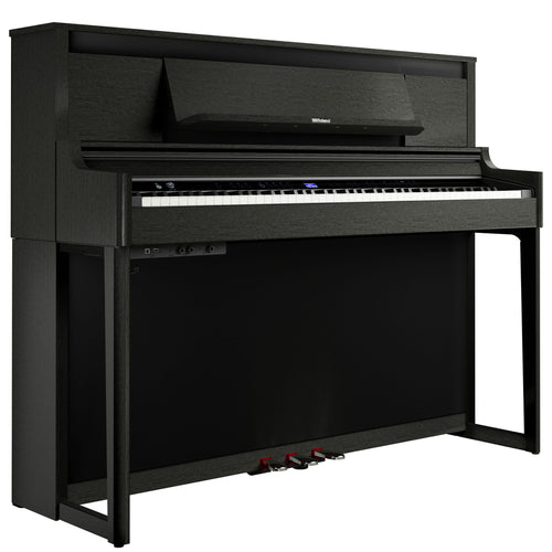 Roland LX-6 Digital Piano with Bench - Charcoal Black, View 1