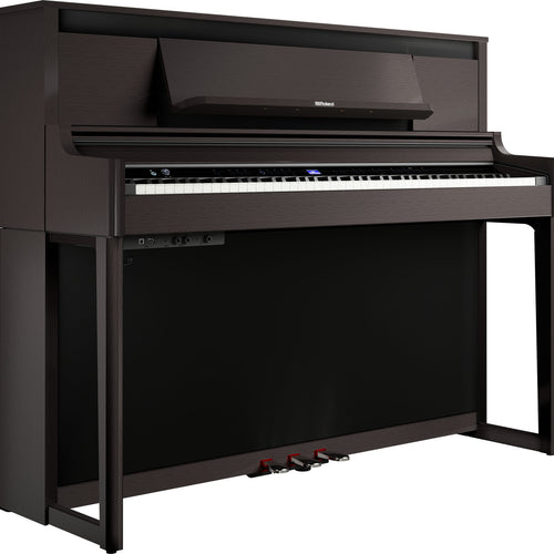 Roland LX-6 Digital Piano with Bench - Dark Rosewood, View 1