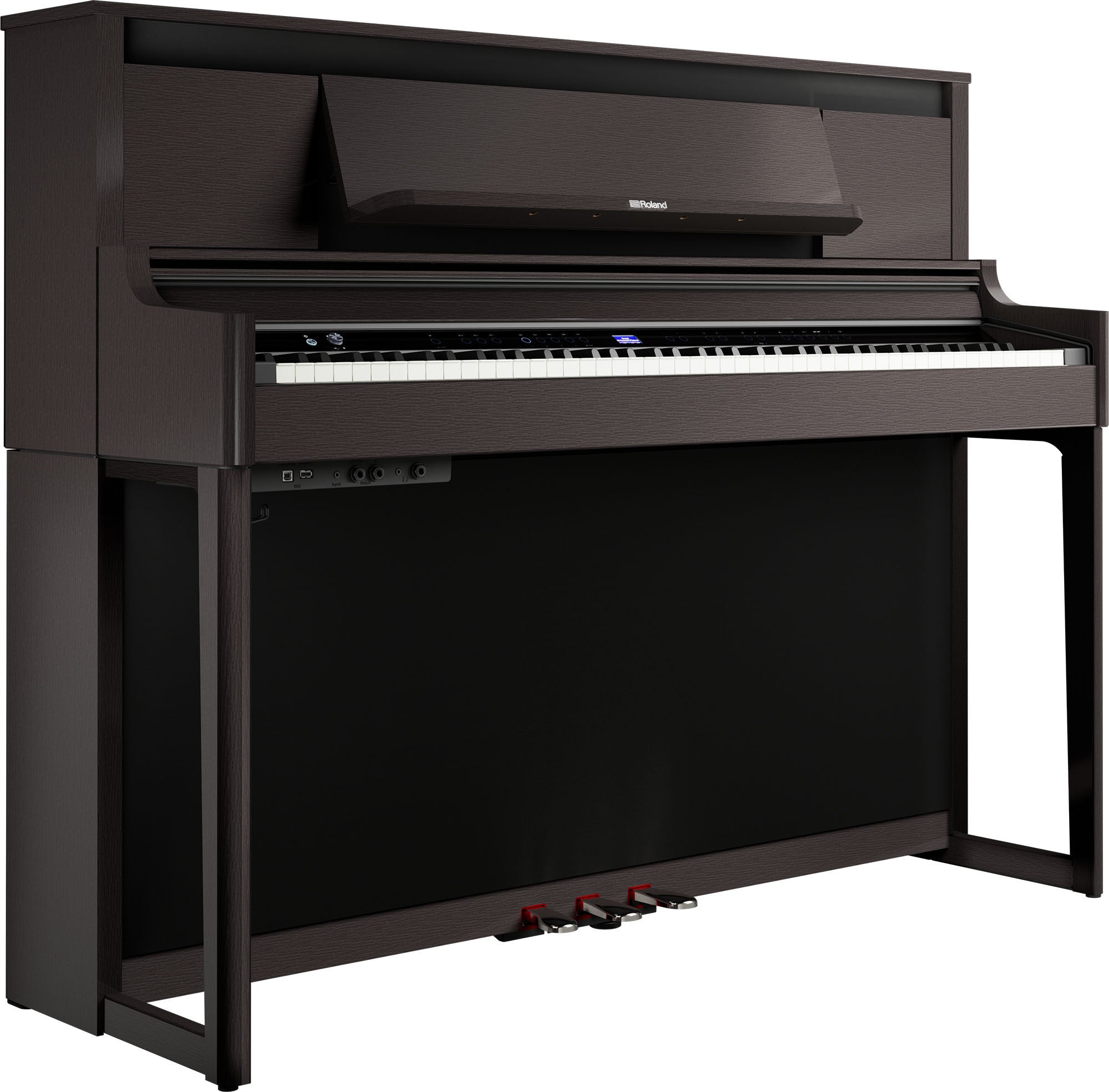 Roland LX-6 Digital Piano with Bench - Dark Rosewood, View 1