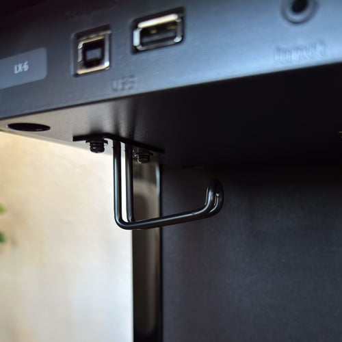 Roland LX-6 Digital Piano with Bench - Headphone hook