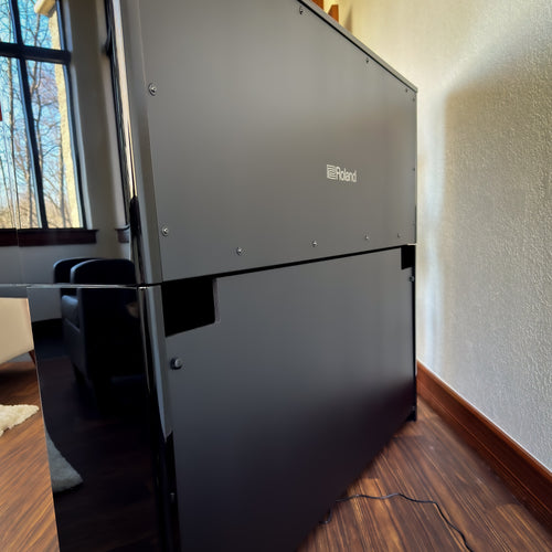 Roland LX-6 Digital Piano with Bench - Polished Ebony, View 14