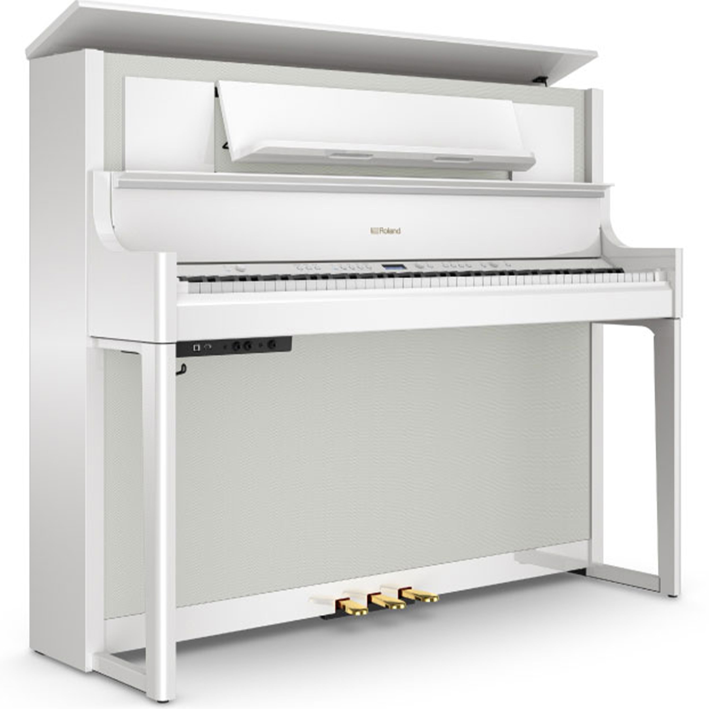 Roland LX708 Digital Piano - Polished White