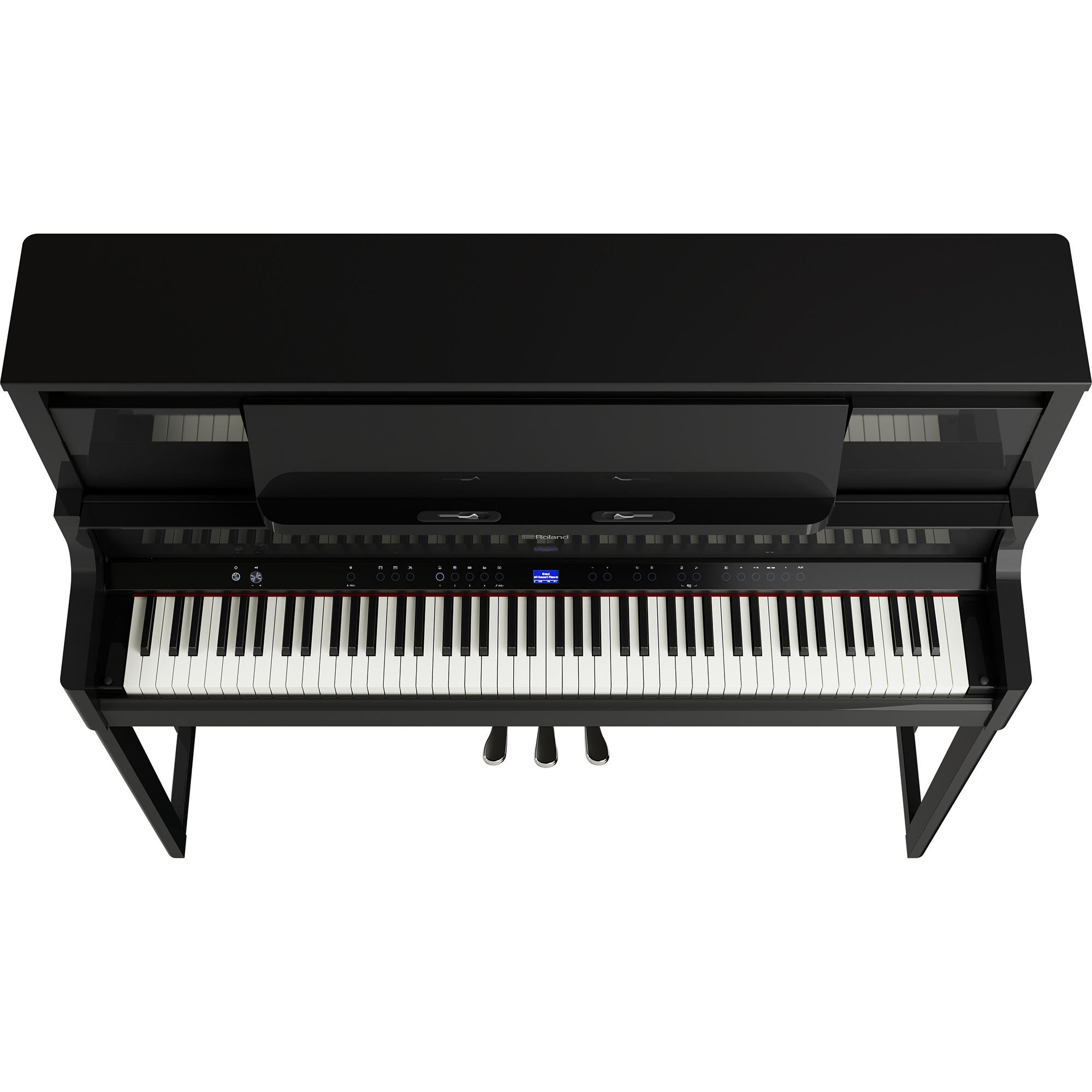 Roland LX-9 Digital Piano with Bench - Polished Ebony, View 12