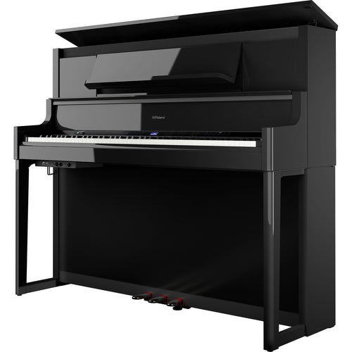 Roland LX-9 Digital Piano with Bench - Polished Ebony, View 4
