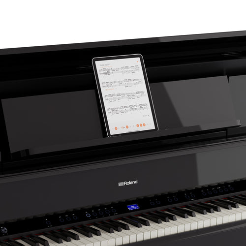 Roland LX-9 Digital Piano with Bench - Polished Ebony, View 19