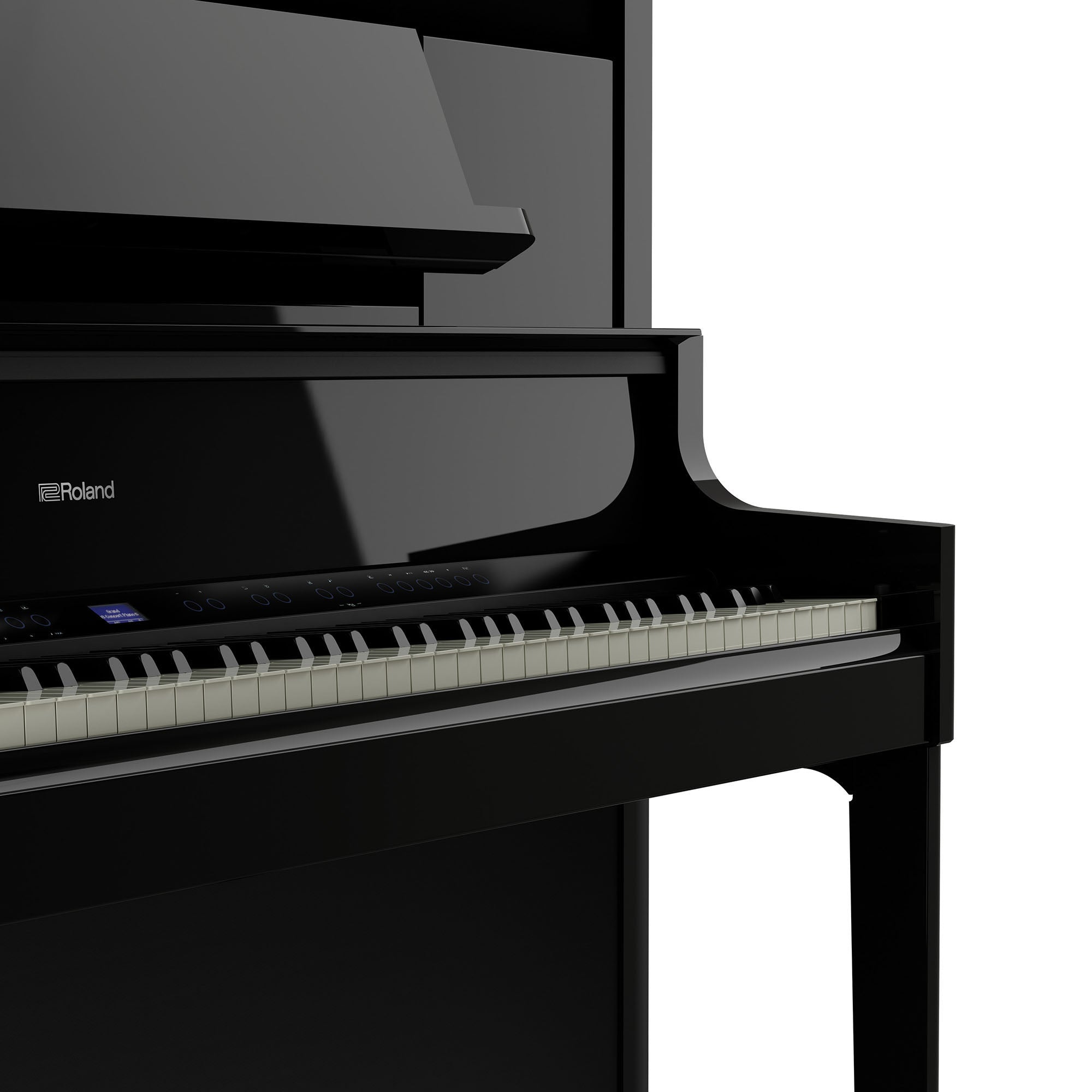 Roland LX-9 Digital Piano with Bench - Polished Ebony, View 11