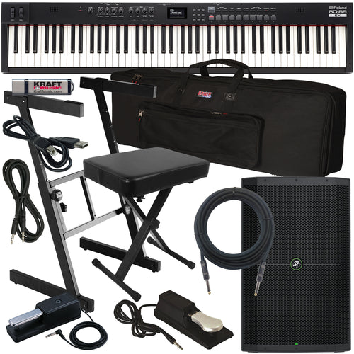Roland RD-88 EX Stage Piano COMPLETE STAGE BUNDLE