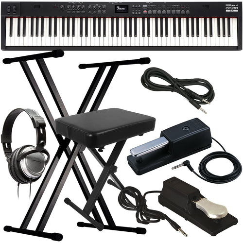 Roland RD-88 EX Stage Piano KEY ESSENTIALS BUNDLE