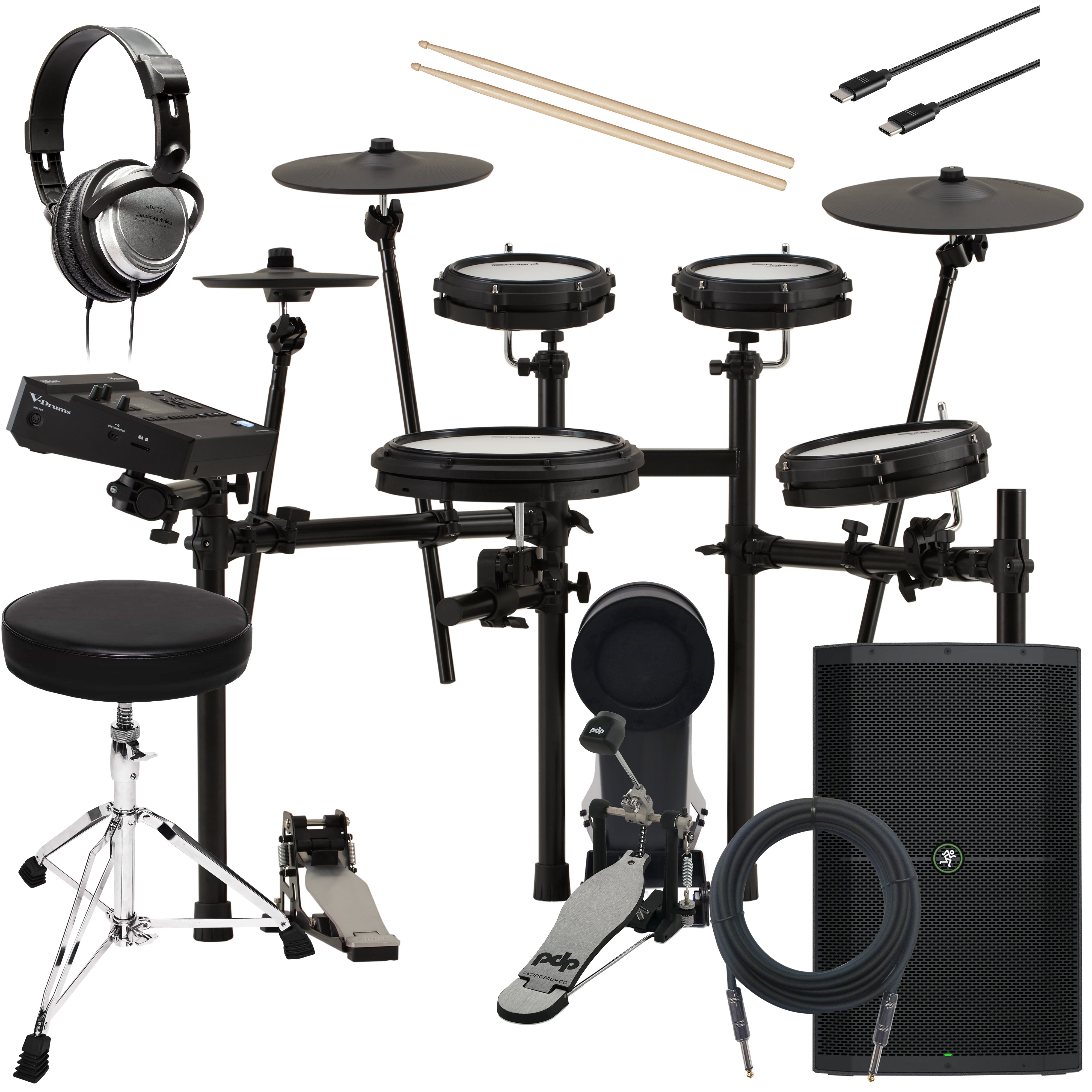 Roland TD-313 Complete Drum Bundle – Ultimate Starter Kit | Kraft