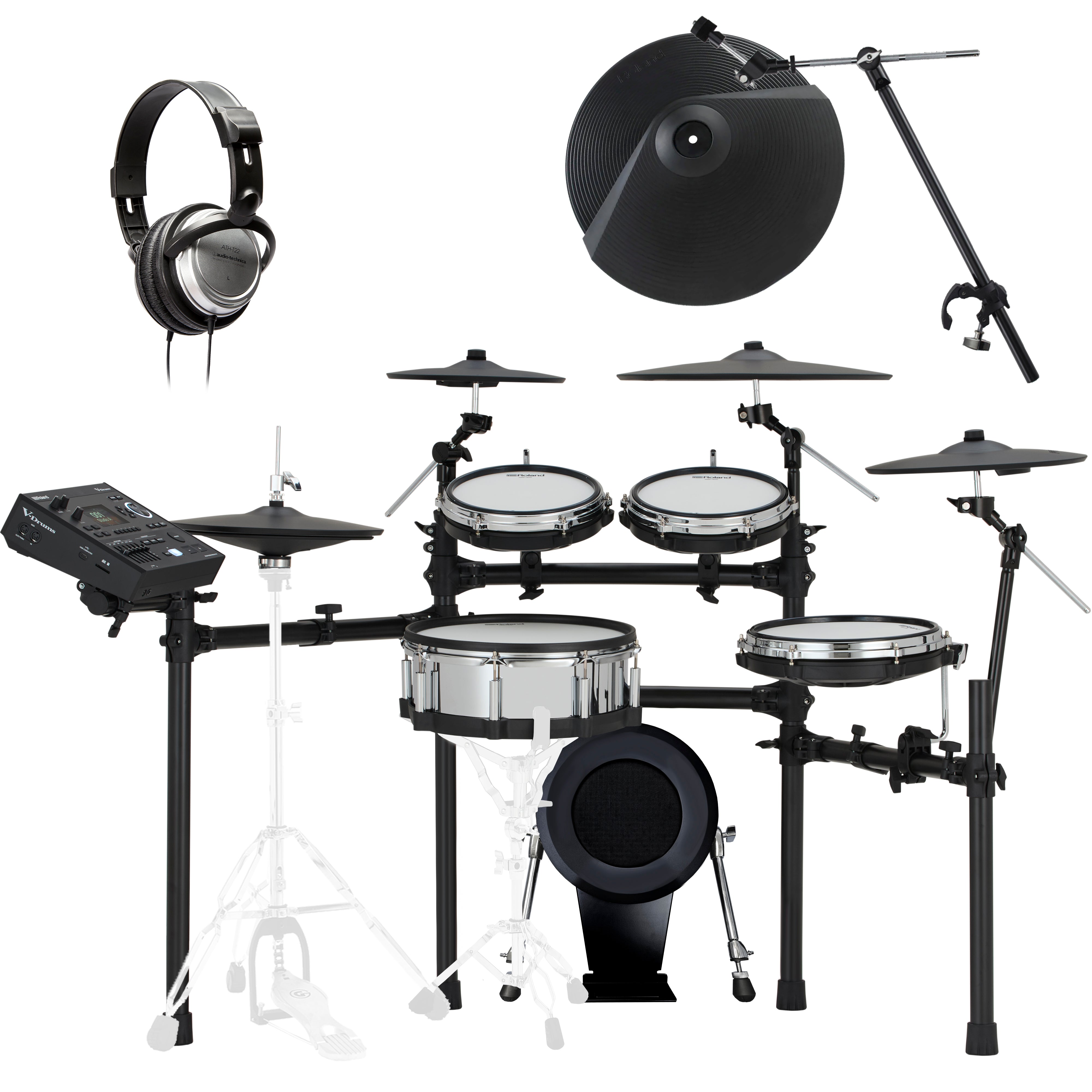 Roland TD516 Bonus Pak – Extra Cymbal Included | Kraft Music Roland TD516 Bonus Pak – Extra Cymbal Included | Kraft Music
