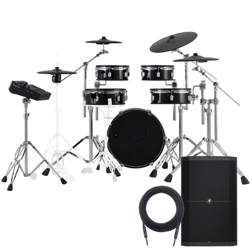 Collage of items included in the Roland VAD316 MONITOR KIT