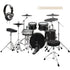 Collage of items included in the Roland V-Drums VAD516 Electronic Drum Set DRUM ESSENTIALS BUNDLERoland V-Drums VAD516 Electronic Drum Set DRUM ESSENTIALS BUNDLE