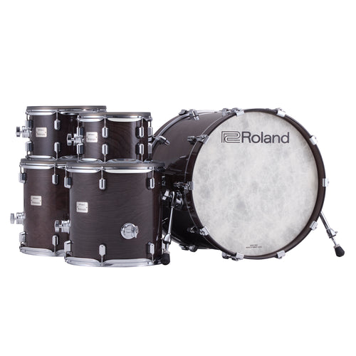 Roland VAD-716 V-Drums Electronic Drum Set - Gloss Ebony, View 2