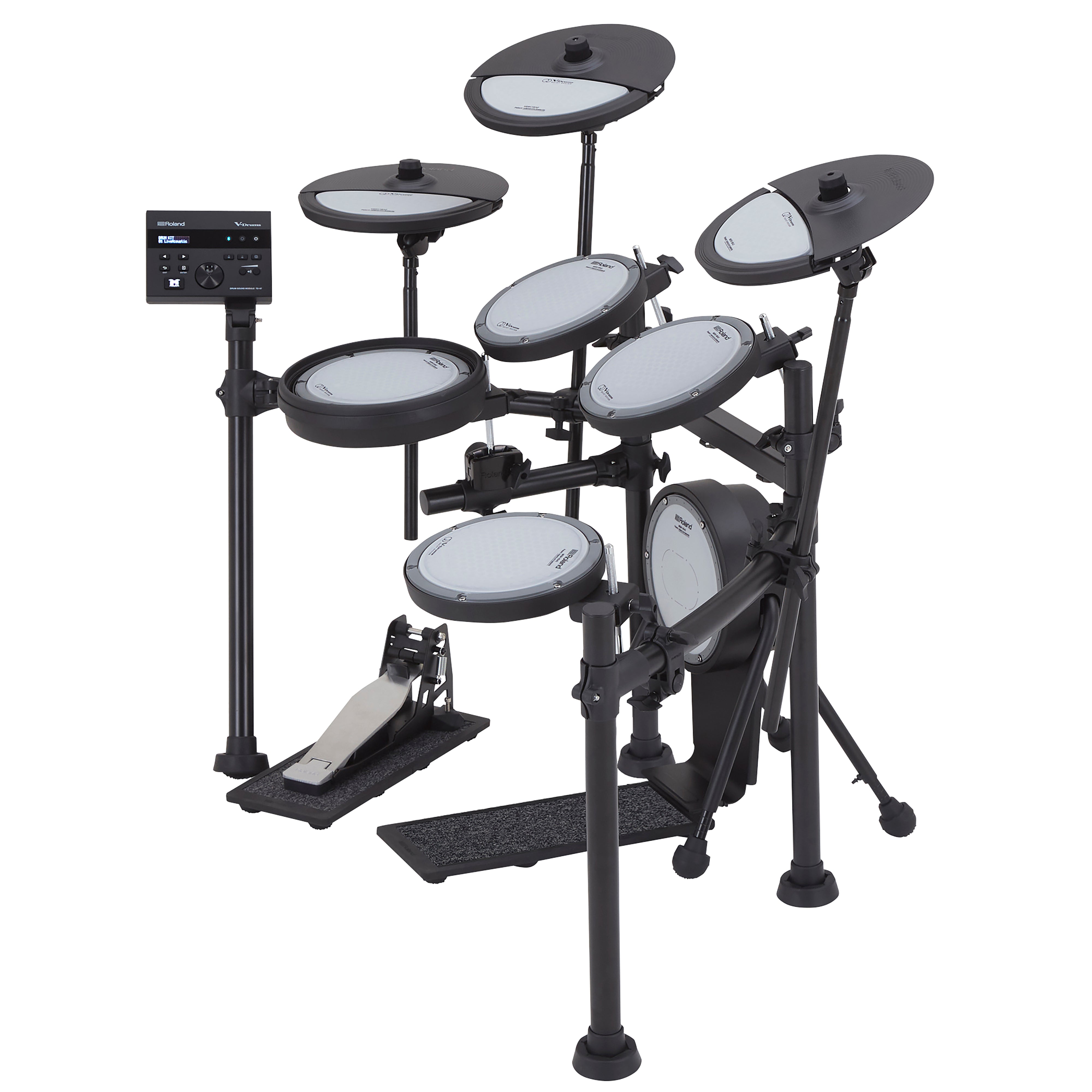 Roland VQD106 V-Drums Quiet Design Electronic Drum Set, View 2