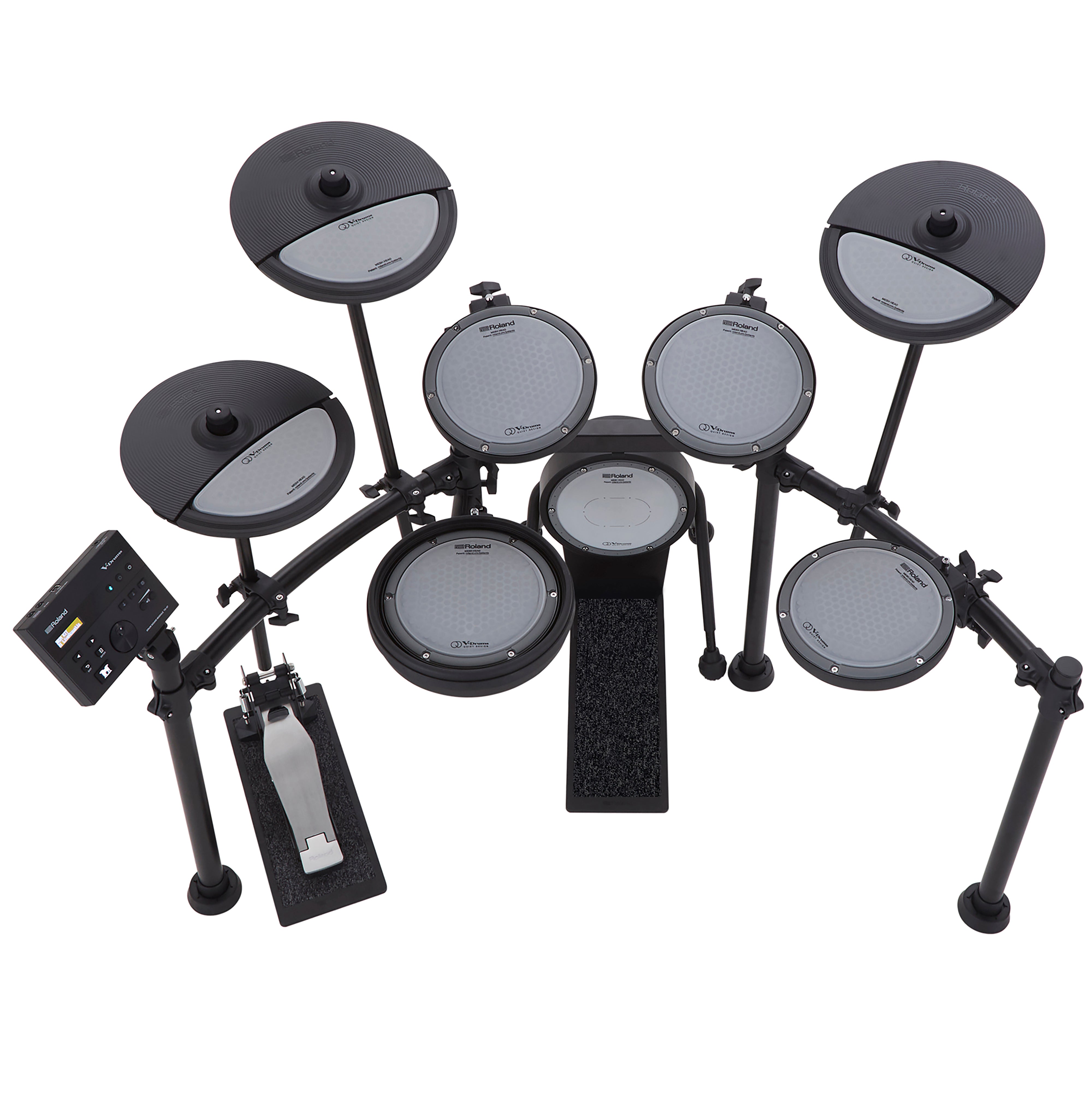 Roland VQD106 V-Drums Quiet Design Electronic Drum Set, View 4