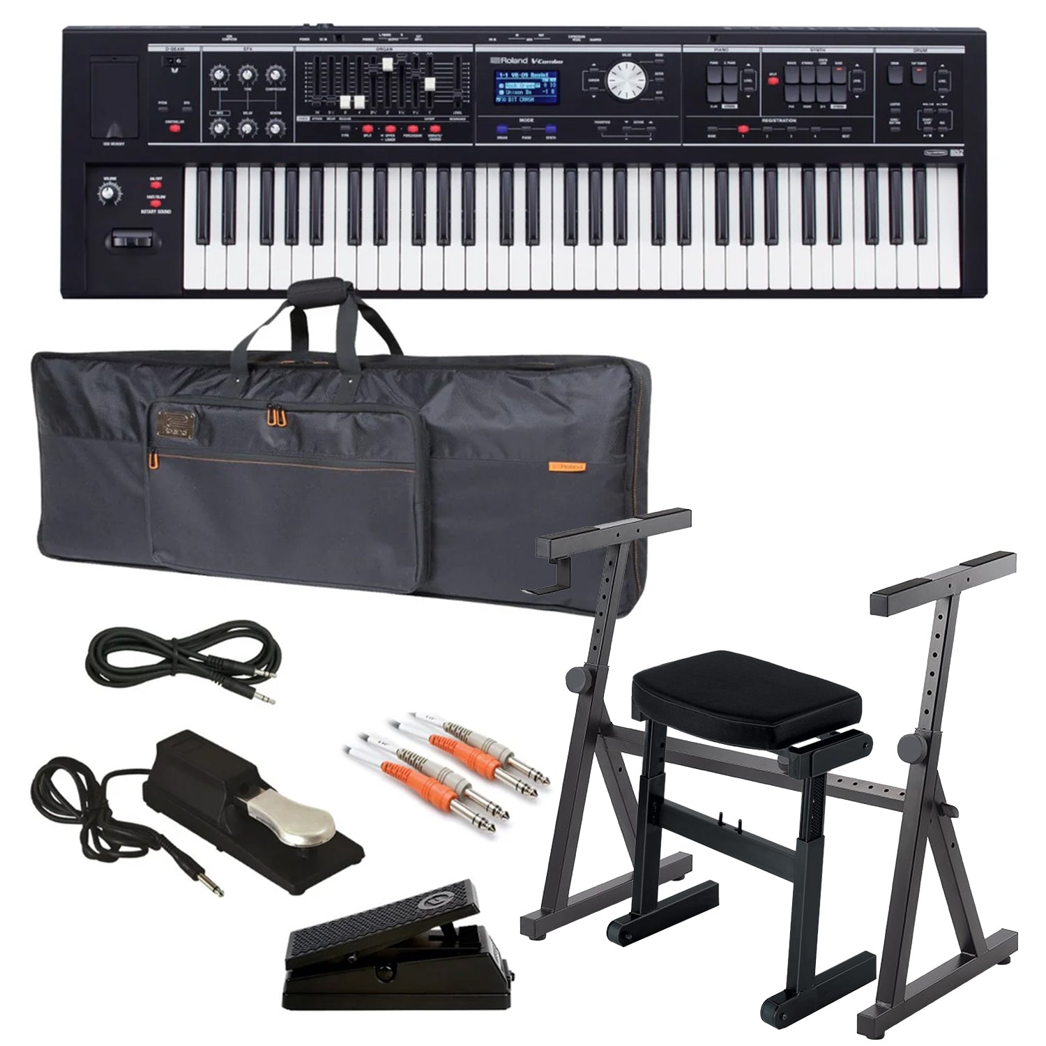 鍵盤楽器 Roland V-Combo VR-09-B Amazon.com: Roland VR-09-B 'V-Combo' | Travel-Ready 61-Note