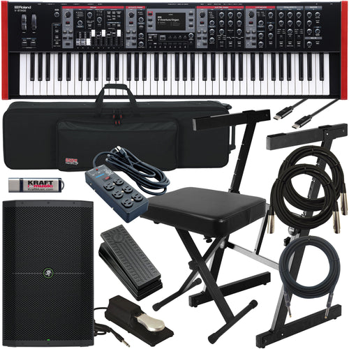 Roland V-Stage 76 Stage Keyboard COMPLETE STAGE BUNDLE