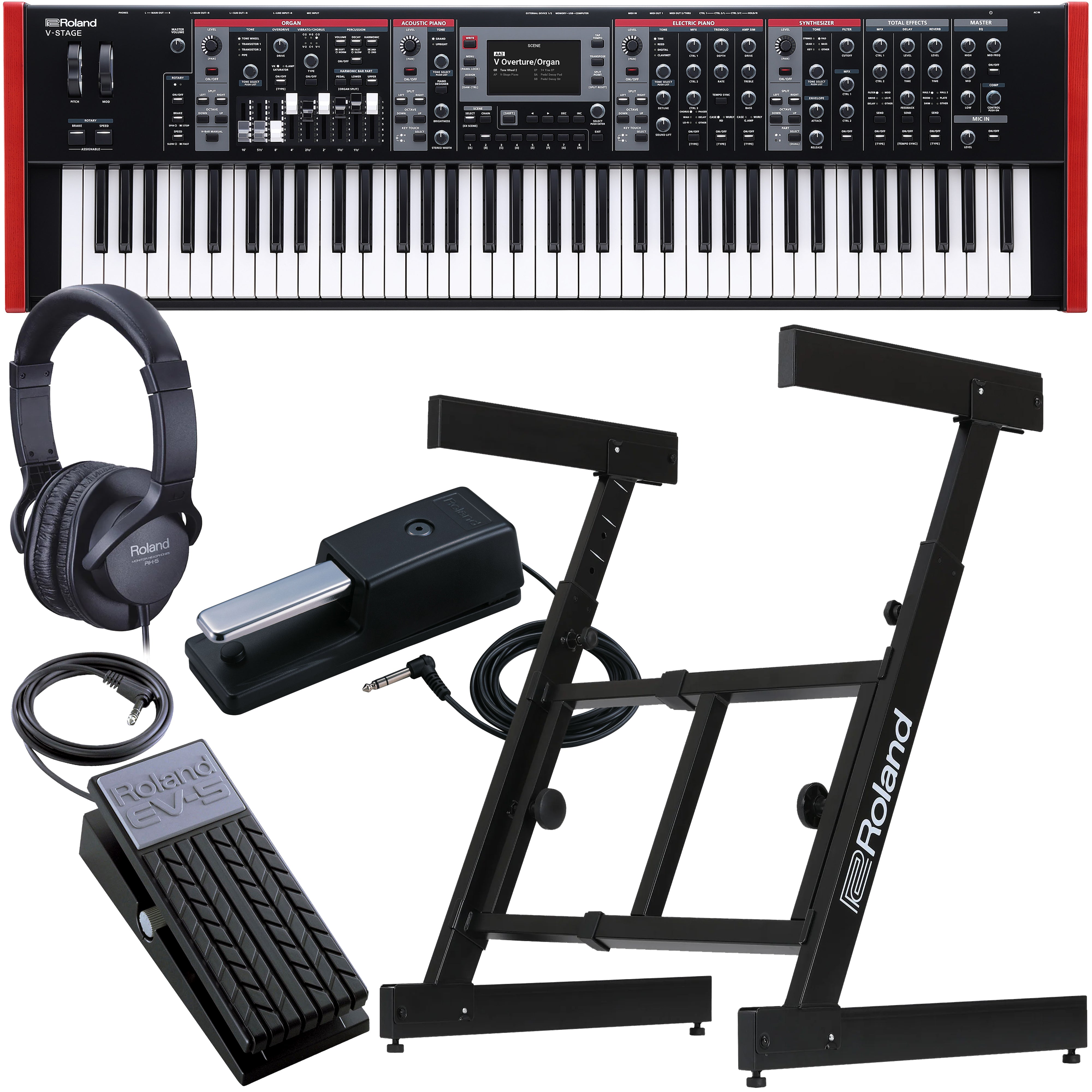 Roland V-Stage 76 Stage Keyboard KEY ESSENTIALS BUNDLE – Kraft Music