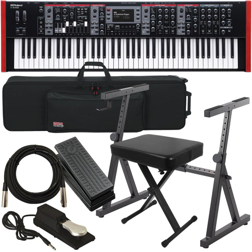 Roland V-Stage 76 Stage Keyboard STAGE ESSENTIALS BUNDLE