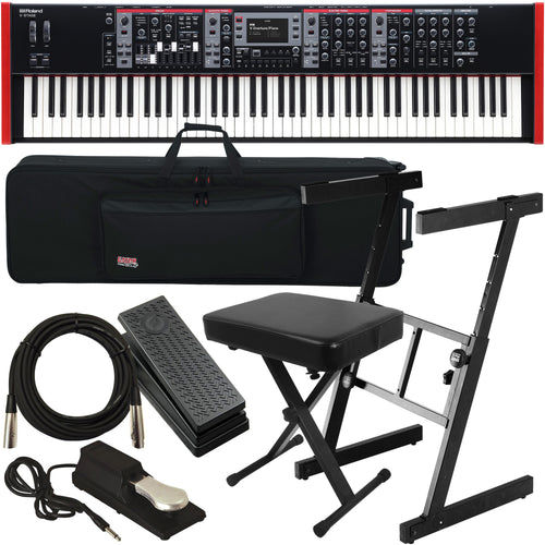 Roland V-Stage 88 Stage Keyboard STAGE ESSENTIALS BUNDLE