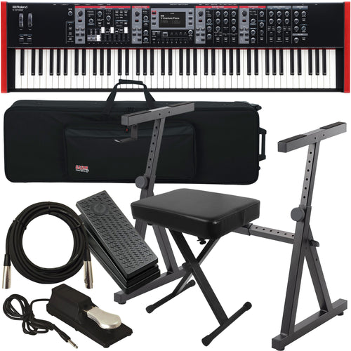 Roland V-Stage 88 Stage Keyboard STAGE ESSENTIALS BUNDLE