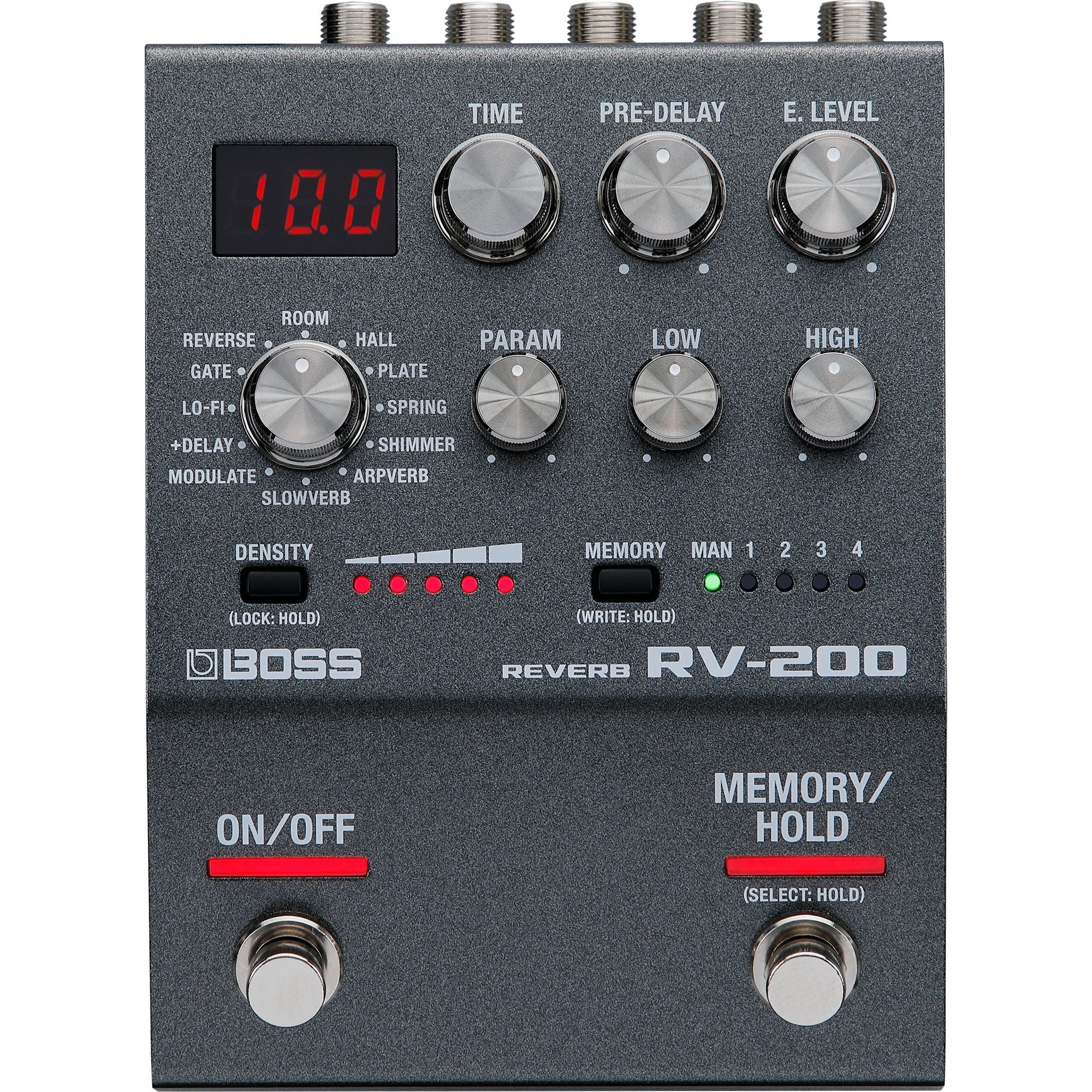 Boss RV-200 Reverb Pedal PERFORMER PAK – Kraft Music