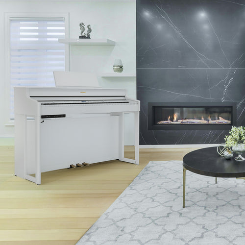 Roland HP702 Digital Piano - Satin White