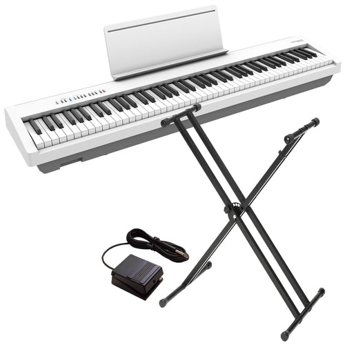 Roland FP-30X Digital Piano - White BONUS PAK